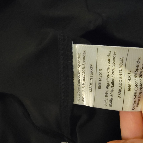 Stride Tummy Control Pants Black/Purple Size XL - Picture 6 of 6